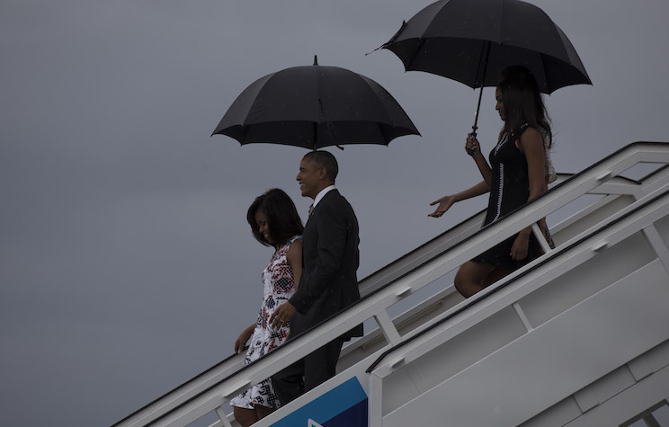 Obama llega a Cuba